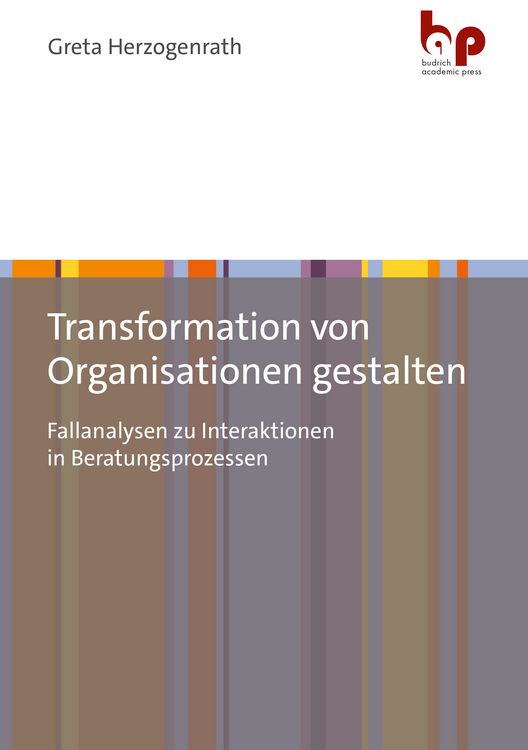 Produktbild: Transformation von Organisationen gestalten