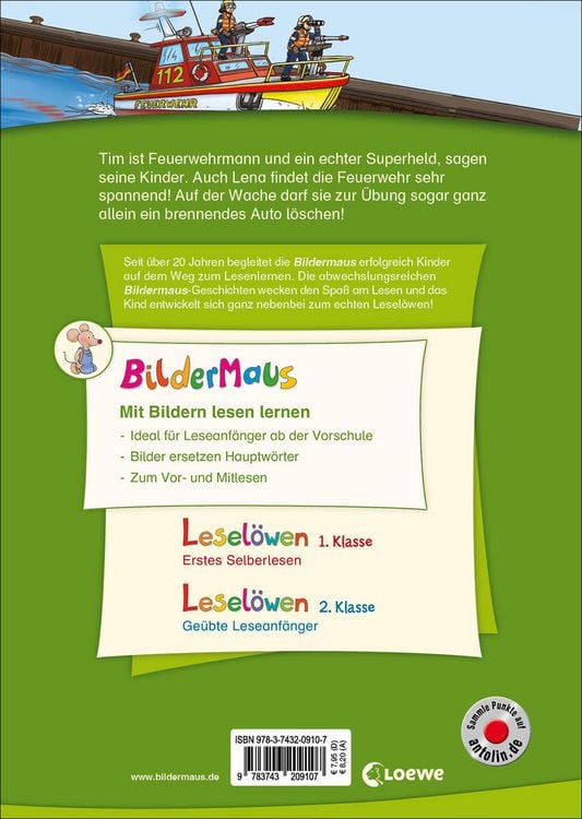Produktbild: Bildermaus - Feuerwehrgeschichten
