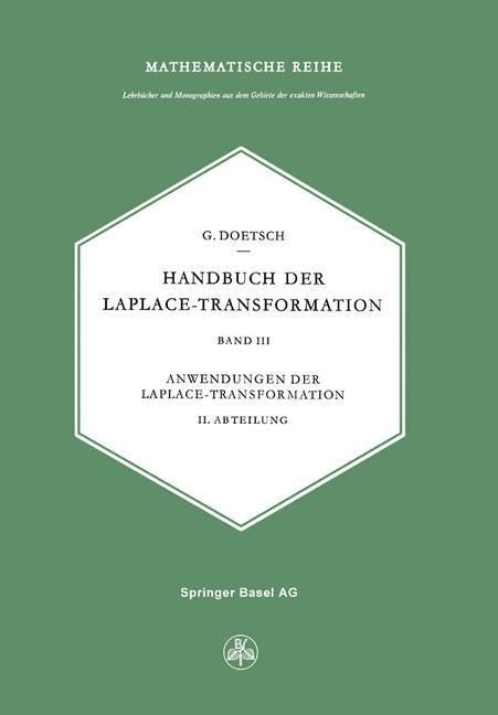 Produktbild: Handbuch der Laplace-Transformation