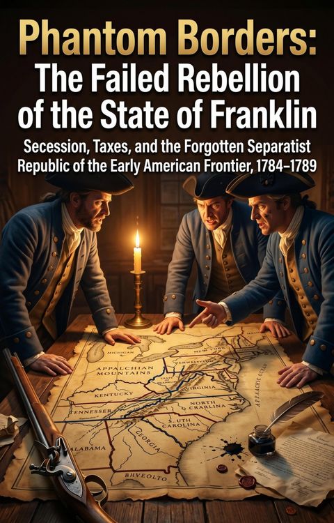 Produktbild: Phantom Borders: The Failed Rebellion of the State of Franklin