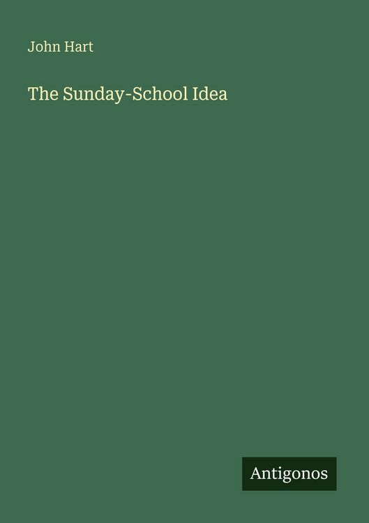 Produktbild: The Sunday-School Idea
