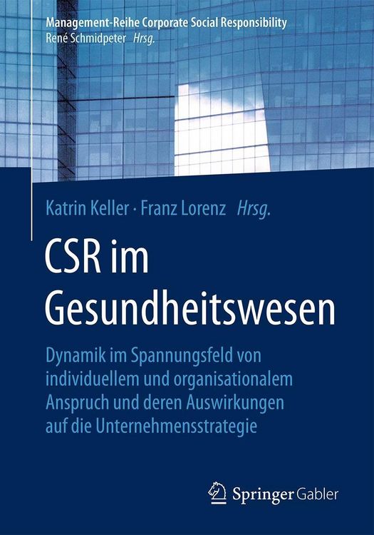 Produktbild: CSR im Gesundheitswesen