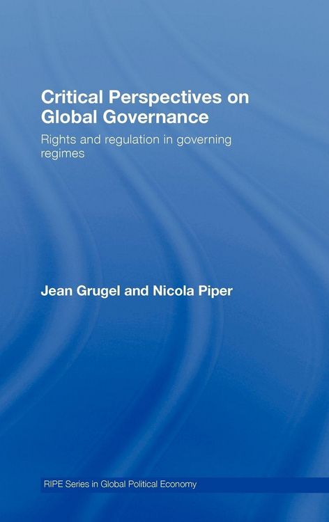 Produktbild: Critical Perspectives on Global Governance