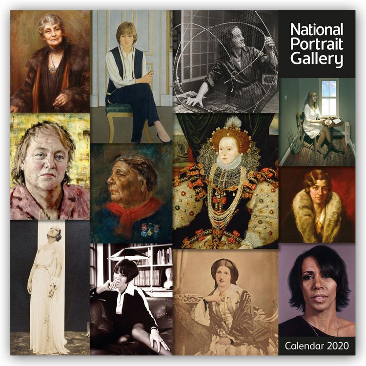 Produktbild: National Portrait Gallery - Pioneering Women Wall Calendar 2020 (Art Calendar)
