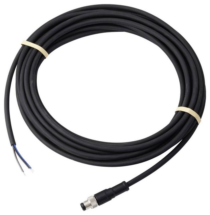 Produktbild: TRU COMPONENTS TC-13752044 Anschlussleitung M8 x 1 Stecker, gerade 5 m Polzahl Sensoren: 5 1 St.