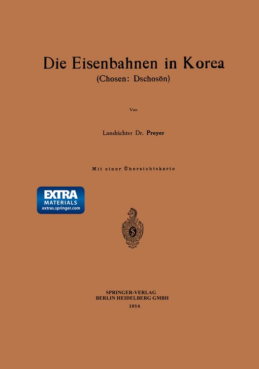 Produktbild: Die Eisenbahnen in Korea