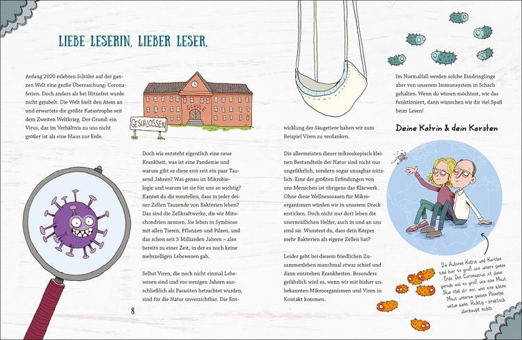 Produktbild: Die spannende Welt der Viren und Bakterien