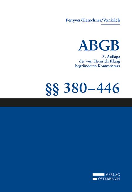 Produktbild: Gro&szlig;kommentar zum ABGB - Klang Kommentar