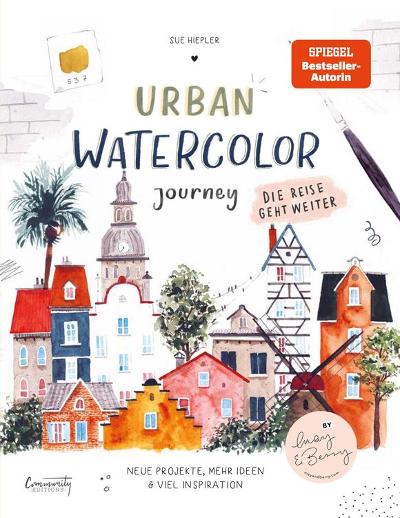 Produktbild: Urban Watercolor Journey. Die Reise geht weiter!