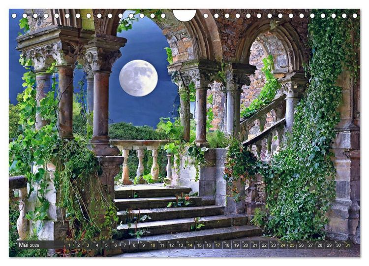Produktbild: Pl&auml;tze zum Tr&auml;umen (Wandkalender 2026 DIN A4 quer), CALVENDO Monatskalender