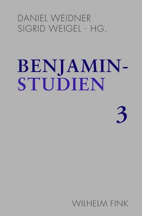 Produktbild: Benjamin-Studien 3
