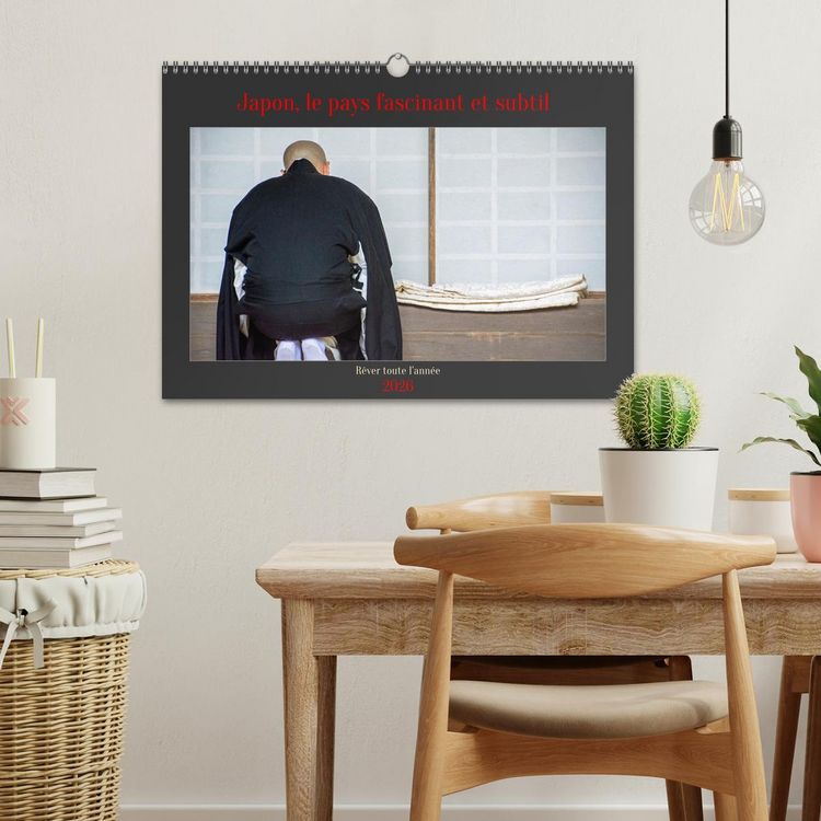 Produktbild: Japon, le pays fascinant et subtil (Calendrier mural 2026 DIN A3 vertical), CALVENDO calendrier mensuel