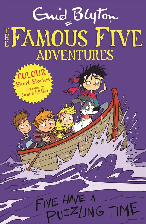 Produktbild: Famous Five Colour Short Stories: Five Have a Puzzling Time