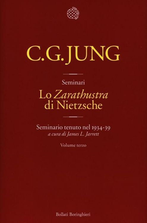 Produktbild: Lo 'Zarathustra' di Nietzsche. Seminario tenuto nel 1934-39. Vol. 3