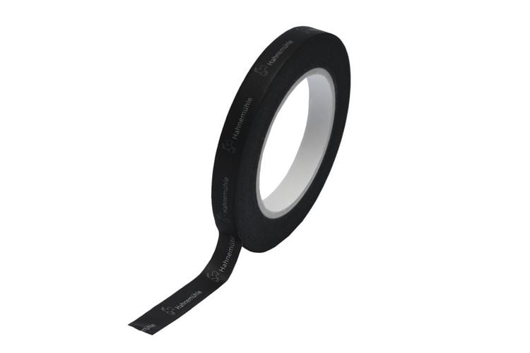 Produktbild: Hahnem&uuml;hle Masking Tape schwarz, 6 mm x 20m