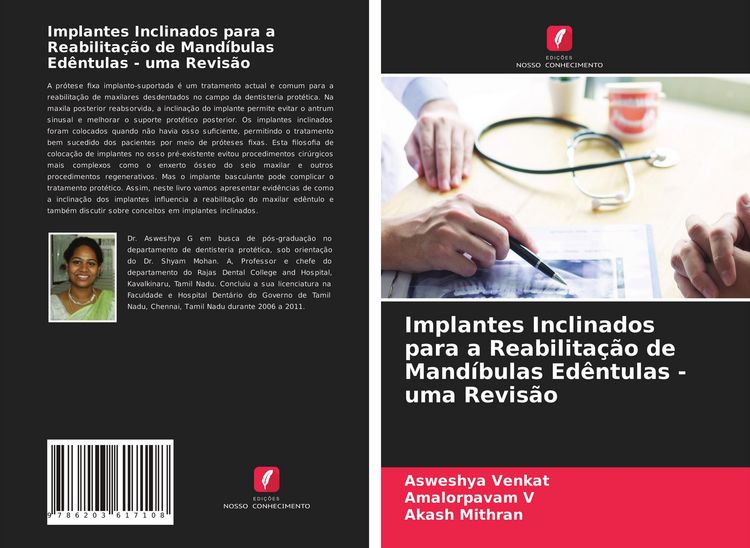 Produktbild: Implantes Inclinados para a Reabilita&ccedil;&atilde;o de Mand&iacute;bulas Ed&ecirc;ntulas - uma Revis&atilde;o