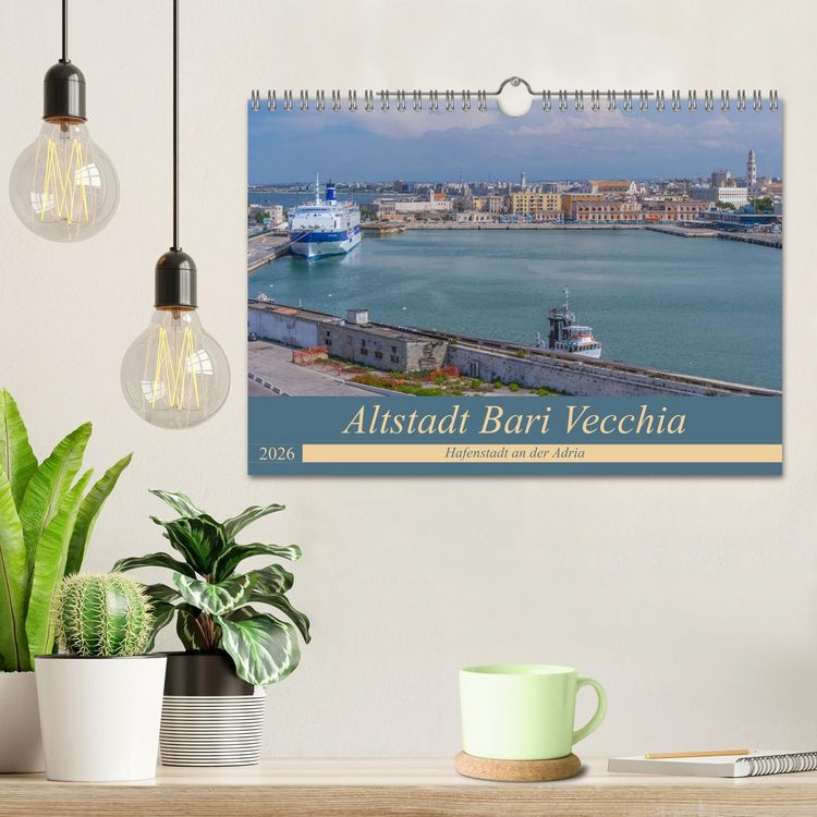 Produktbild: Altstadt Bari Vecchia (Wandkalender 2026 DIN A4 quer), CALVENDO Monatskalender
