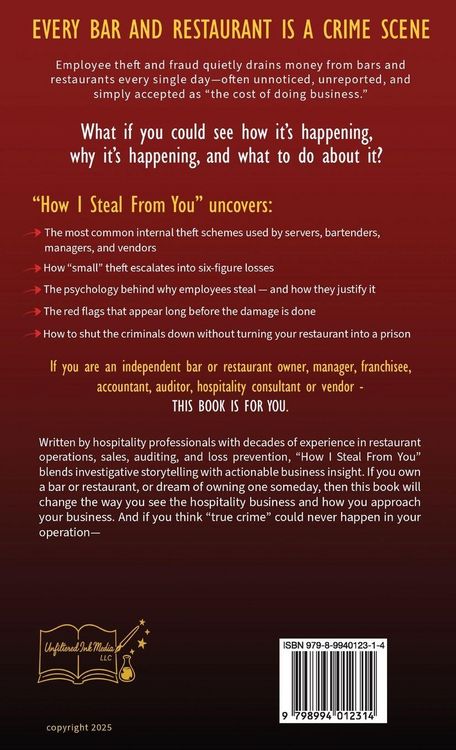 Produktbild: How I Steal From You! Theft within the Hospitality Industry