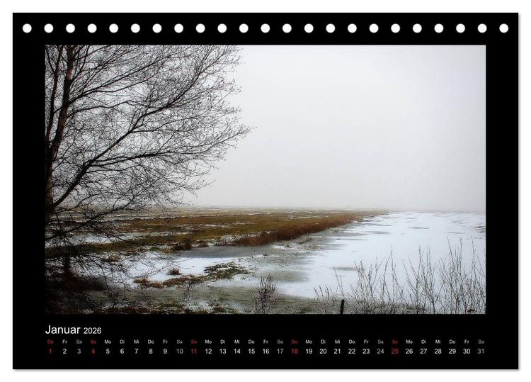 Produktbild: Landschaft Teufelsmoor / 2026 (Tischkalender 2026 DIN A5 quer), CALVENDO Monatskalender