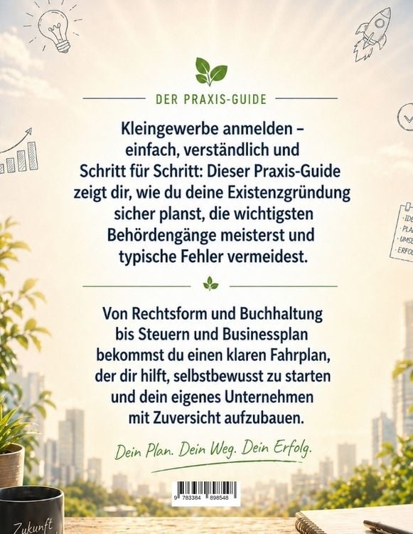 Produktbild: Mikulaschek, D: Kleingewerbe anmelden - der Praxis-Guide