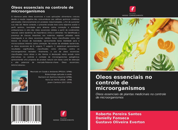 Produktbild: &Oacute;leos essenciais no controle de microorganismos
