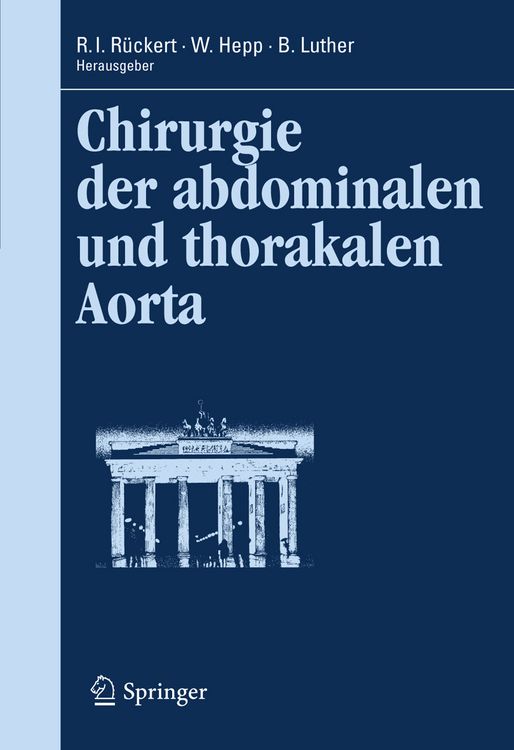 Produktbild: Chirurgie der abdominalen und thorakalen Aorta