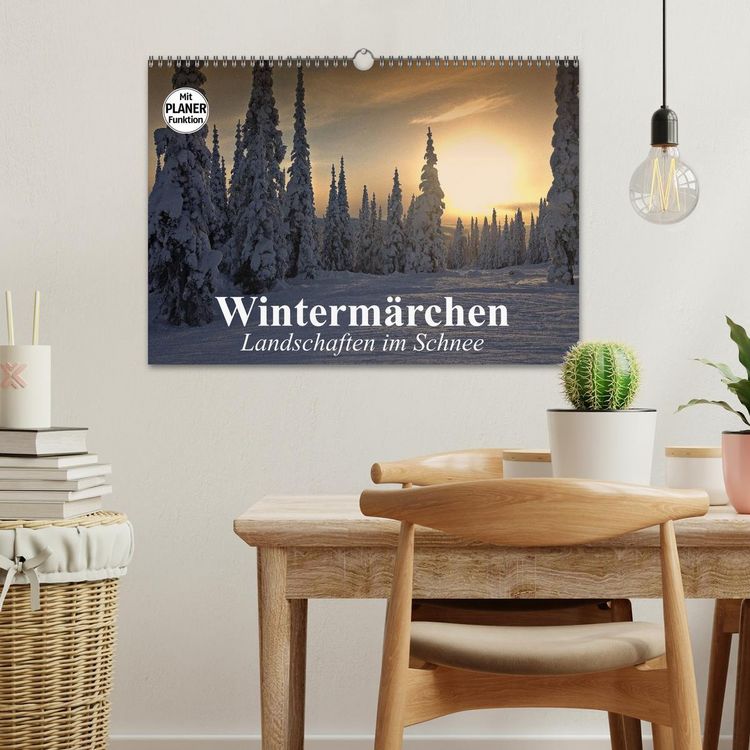 Produktbild: Winterm&auml;rchen. Landschaften im Schnee (Wandkalender 2026 DIN A3 quer), CALVENDO Monatskalender