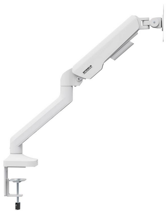 Produktbild: SpeaKa Professional SP-MM-1030 Monitor-Tischhalterung 1 Display(s) 43,2 cm (17") - 101,6 cm (40") Wei&szlig; H&ouml;henverstellbar, Neigbar, Schwenkbar