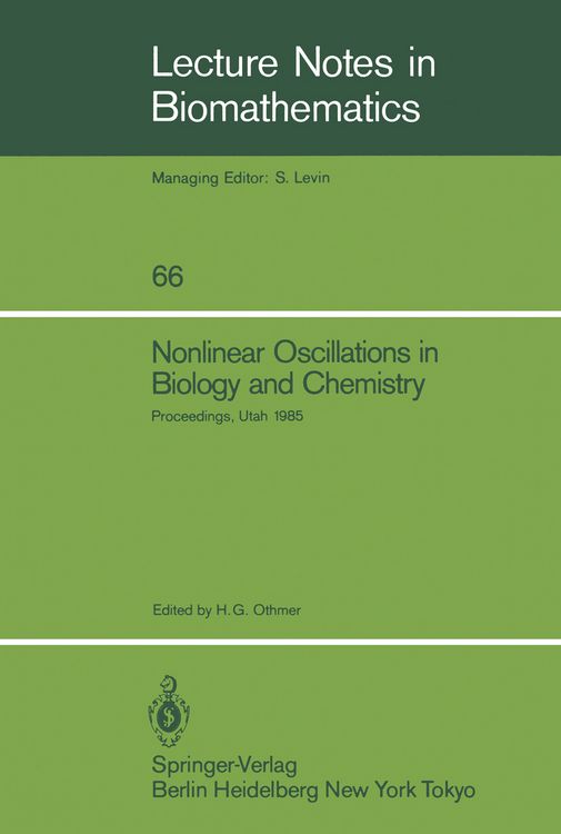 Produktbild: Nonlinear Oscillations in Biology and Chemistry