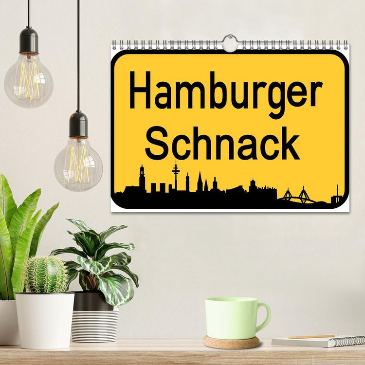 Produktbild: Hamburger Schnack (Wandkalender 2026 DIN A4 quer), CALVENDO Monatskalender
