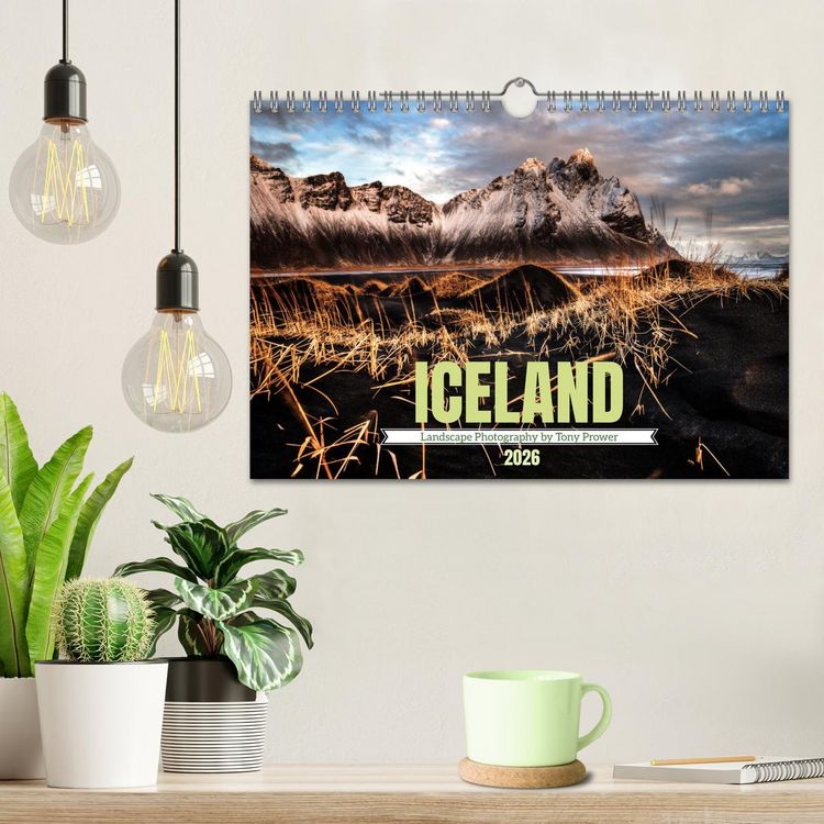 Produktbild: Natural scenery of Iceland (Wall Calendar 2026 DIN A4 landscape), CALVENDO 12 Month Wall Calendar