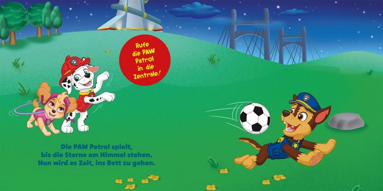 Produktbild: PAW Patrol Pappbilderbuch: Ab ins Bett, PAW Patrol!