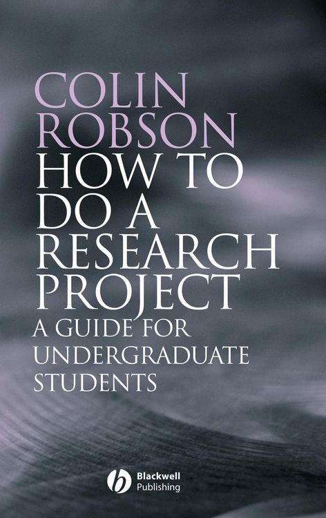 Produktbild: Robson, C: How to Do a Research Project