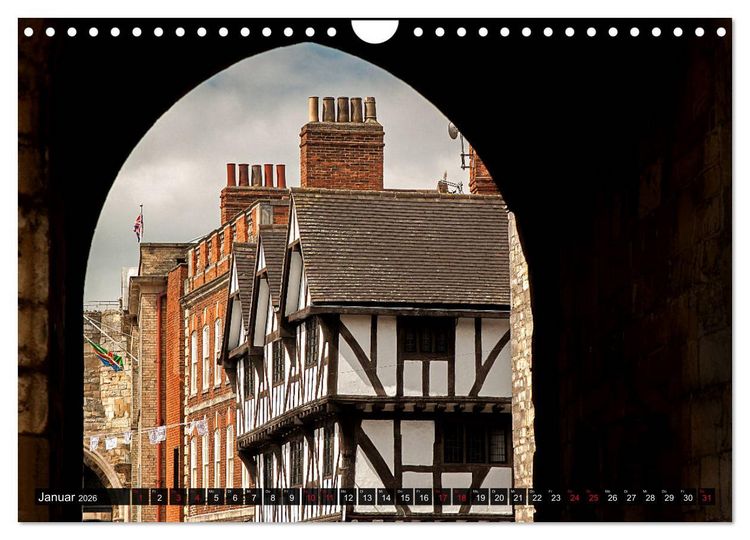 Produktbild: England - Faszinierende Kulturlandschaften (Wandkalender 2026 DIN A4 quer), CALVENDO Monatskalender