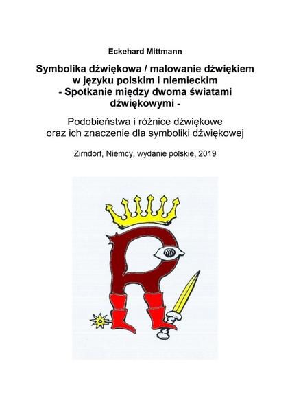 Produktbild: Symbolika dźwiękowa / malowanie dźwiękiem w języku polskim i niemieckim - Spotkanie między dwoma światami dźwiękowymi