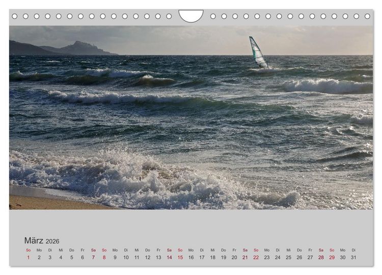 Produktbild: Sardinien &ndash; Die Nordk&uuml;ste (Wandkalender 2026 DIN A4 quer), CALVENDO Monatskalender