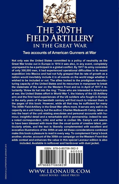 Produktbild: The 305th Field Artillery in the Great War