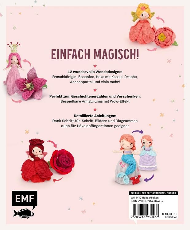 Produktbild: Zauberhafte Wende-Amigurumis h&auml;keln mit @chibiscraft