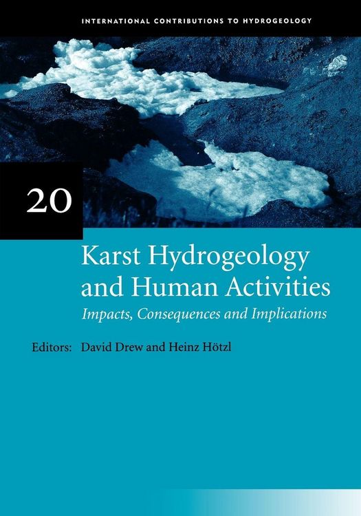 Produktbild: Karst Hydrogeology and Human Activities
