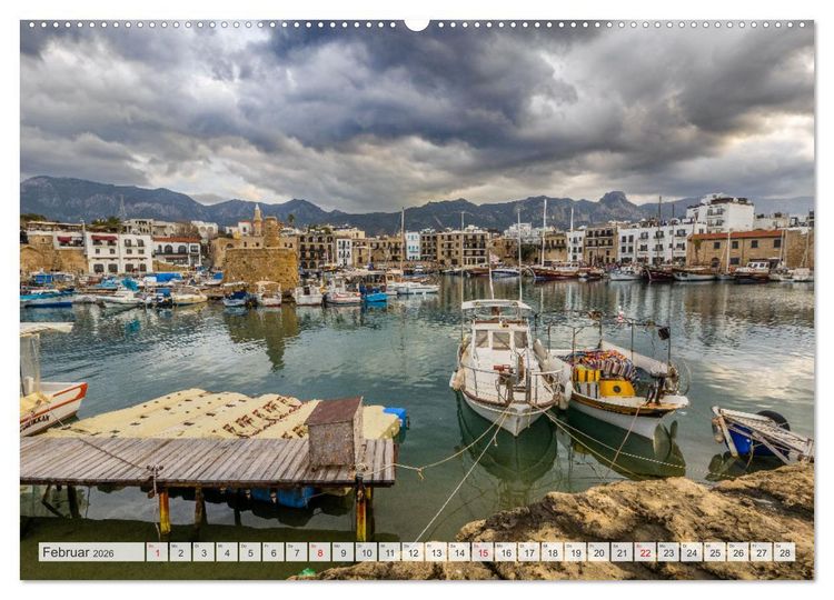 Produktbild: Urlaubsparadies in Nordzypern (hochwertiger Premium Wandkalender 2026 DIN A2 quer), Kunstdruck in Hochglanz