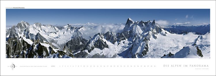 Produktbild: Die Alpen im Panorama
