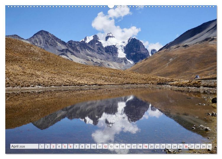 Produktbild: Bolivien - Unterwegs im Hochland (Wandkalender 2026 DIN A2 quer), CALVENDO Monatskalender