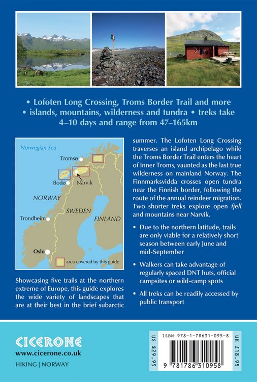 Produktbild: Hiking in Norway - North