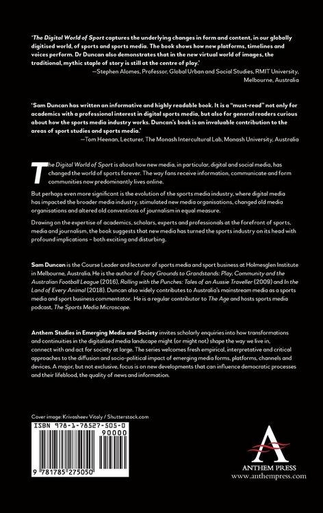 Produktbild: The Digital World of Sport
