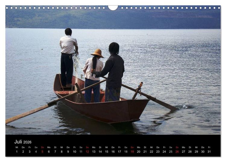 Produktbild: Impressionen aus China (Wandkalender 2026 DIN A3 quer), CALVENDO Monatskalender