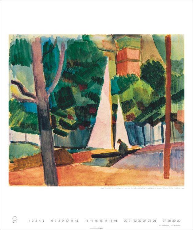 Produktbild: August Macke Edition Kalender 2027