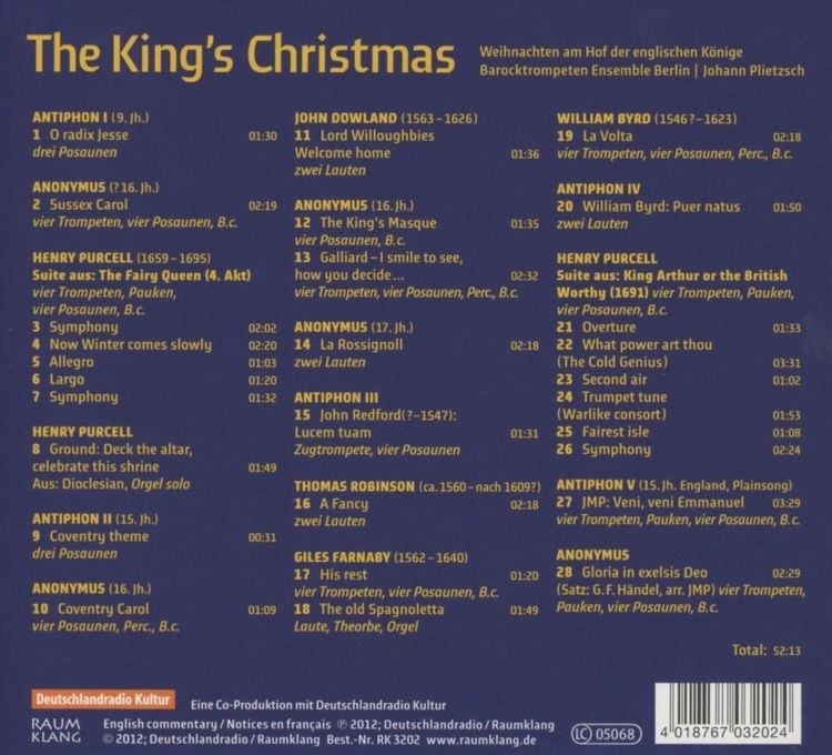Produktbild: The King's Christmas-Weihnachten