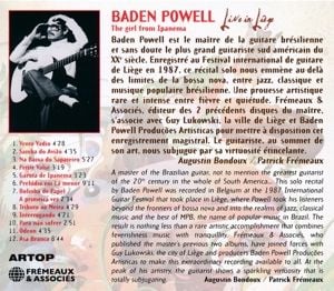 Produktbild: The Girl From Ipanema - Live In Li&iquest;ge