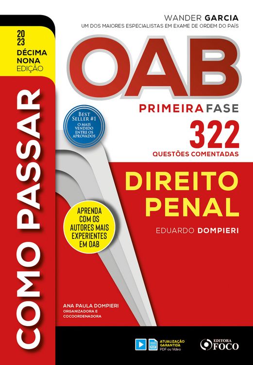 Produktbild: Como passar OAB - Direito Penal
