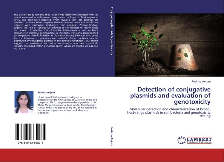 Produktbild: Detection of conjugative plasmids and evaluation of genotoxicity